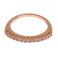 Nialaya Exquisite Gold-Plated Sterling Silver Ring