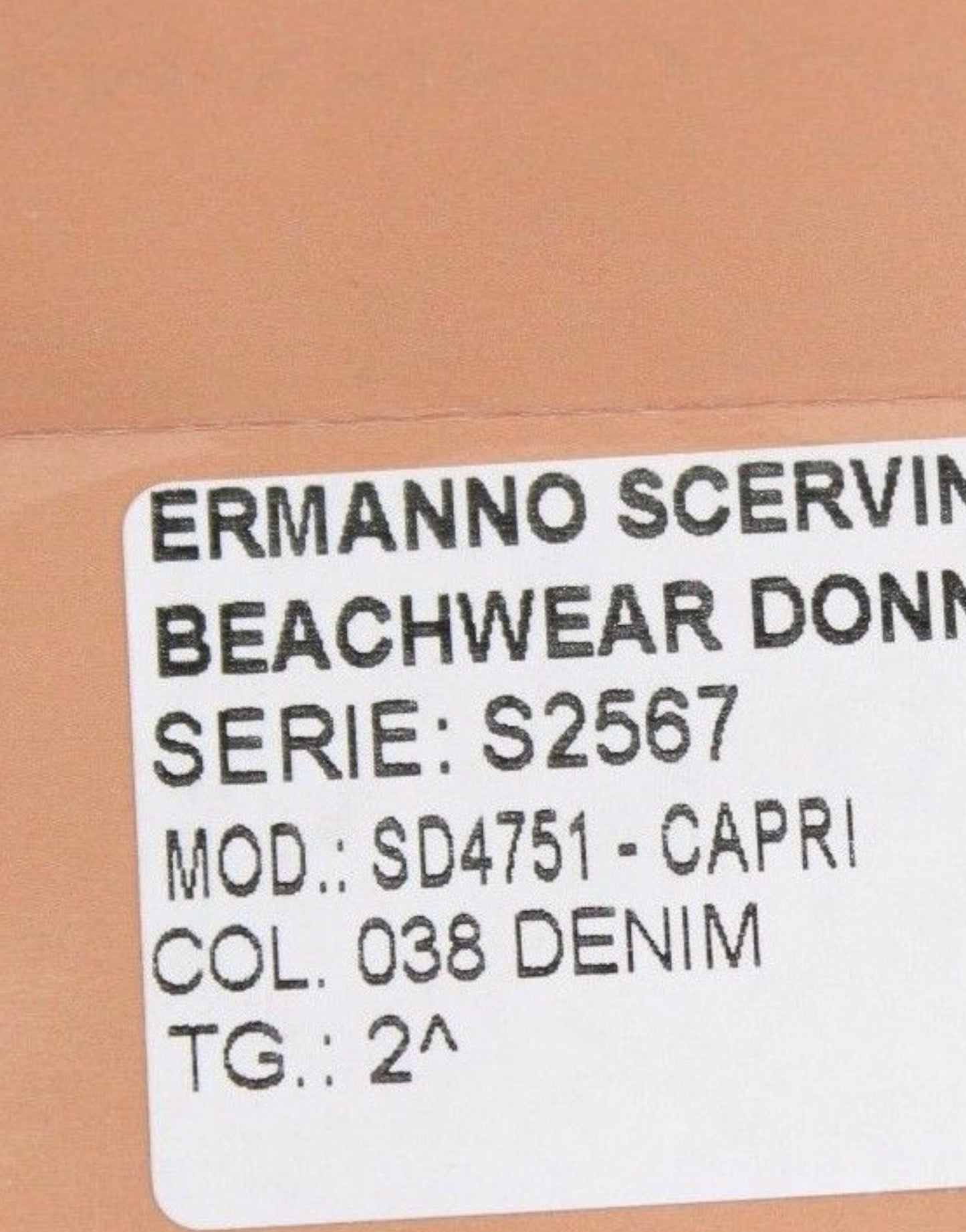 Ermanno Scervino Chic Blue Capri Jeans for Elegant Summers