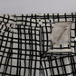 Dolce & Gabbana Elegant Striped Cotton-Linen Shorts