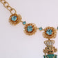 Dolce & Gabbana Elegant Gold Crystal Statement Necklace