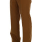Dolce & Gabbana Elegant Brown Formal Trousers for Men