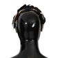 Dolce & Gabbana Clear Crystal Brown Hair Headband