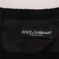 Dolce & Gabbana Elegant Floral Lace A-Line Mini Skirt