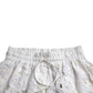 Dolce & Gabbana Chic High-Waisted Lace Shorts in Pure White