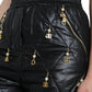 Dolce & Gabbana Elegant High-Waist Embellished Shorts