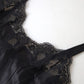 Dolce & Gabbana Sultry Black Silk Camisole Top