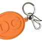 Dolce & Gabbana Chic Orange & Gold Keychain Accessory