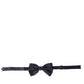 Dolce & Gabbana Elegant Silk Blue Bow Tie