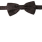 Dolce & Gabbana Elegant Silk Brown Bow Tie