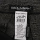 Dolce & Gabbana Gray Wool High Waist Mini Shorts