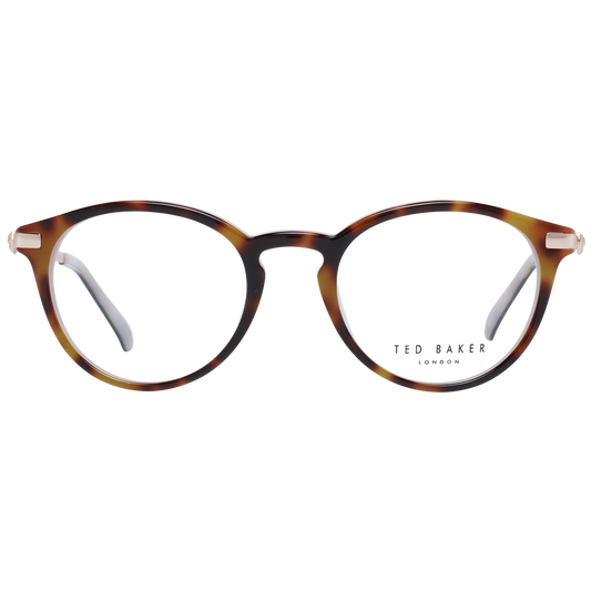 Ted Baker Chic Brown Round Full-Rim Fashion Frames