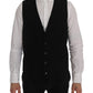 Dolce & Gabbana Elegant Striped Waistcoat Vest