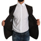 Dolce & Gabbana Brown Wool SICILIA Jacket Coat Blazer