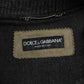 Dolce & Gabbana Elegant Leather & Wool Blend Jacket