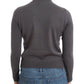 John Galliano Brown turtleneck cotton sweater