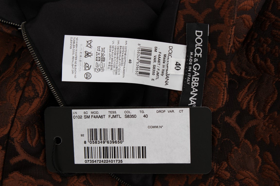 Dolce & Gabbana Elegant Brocade Bubble Skirt