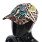 Dolce & Gabbana Elegant Sequined Leopard Baseball Cap
