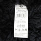 Dolce & Gabbana Black Goat Fur Shearling Long Jacket Coat