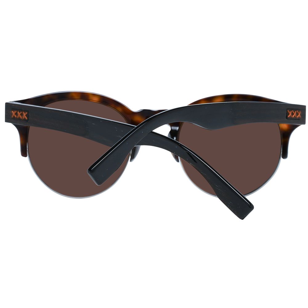 Zegna Couture Brown Men Sunglasses