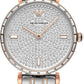 Emporio Armani Elegant Two-Tone Crystal Pave Watch