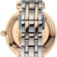 Emporio Armani Elegant Two-Tone Crystal Pave Watch