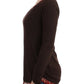 Cavalli Chic Crewneck Silk-Appliqué Sweater