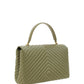 PINKO Emerald Elegance Calf Leather Handbag