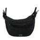 Versace Elegant Black Mini Hobo Shoulder Bag