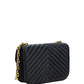 PINKO Elegant Black Quilted Leather Shoulder Bag