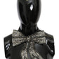 Dolce & Gabbana Elegant Silver Silk Bowtie
