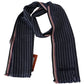 Missoni Elegant Multicolor Wool Scarf with Logo Embroidery