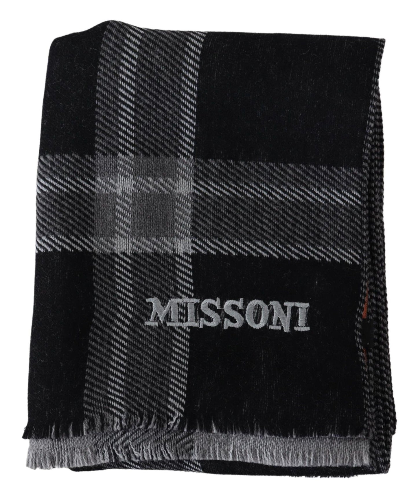 Missoni Elegant Woolen Striped Scarf