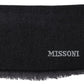 Missoni Elegant Wool Scarf with Signature Stripes