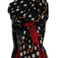 Dolce & Gabbana Elegant Silk-Cashmere Polka Dot Scarf