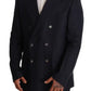 Dolce & Gabbana Blue Linen TAORMINA Jacket Coat Blazer