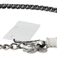 Costume National Multicolor Twisted Rope Chain Buckle Belt