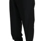 Dolce & Gabbana Black Dress Formal Trouser Men Wool Pants