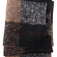 Missoni Multicolor Plaid Wool Unisex Neck Wrap Shawl Logo Scarf