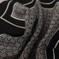 Dolce & Gabbana Elegant Black Silk Geometric Scarf for Men