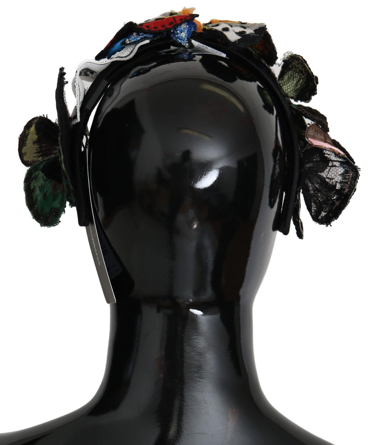 Dolce & Gabbana Floral Butterfly Sequin Diadem Tiara Headband