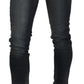 Acht Chic Blue Washed Skinny Denim Jeans