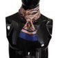 Dolce & Gabbana Elegant Silk Men's Scarf Wrap - Multicolor Luxury Accessory