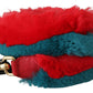 Dolce & Gabbana Elegant Red Lapin Fur Shoulder Strap