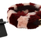 Dolce & Gabbana Bordeaux Pink Fur Shoulder Strap Luxury Accessory