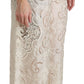 Dolce & Gabbana Elegant High Waist Palazzo Cropped Pants