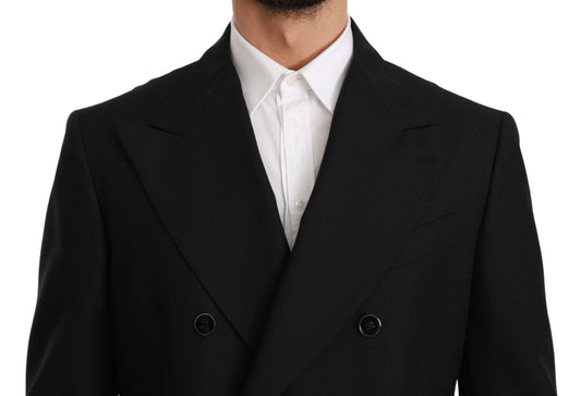 Dolce & Gabbana Elegant Black Slim Fit Formal Blazer