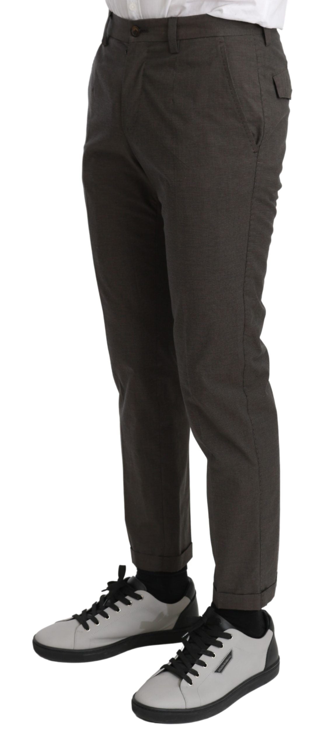 Dolce & Gabbana Elegant Brown Casual Pants