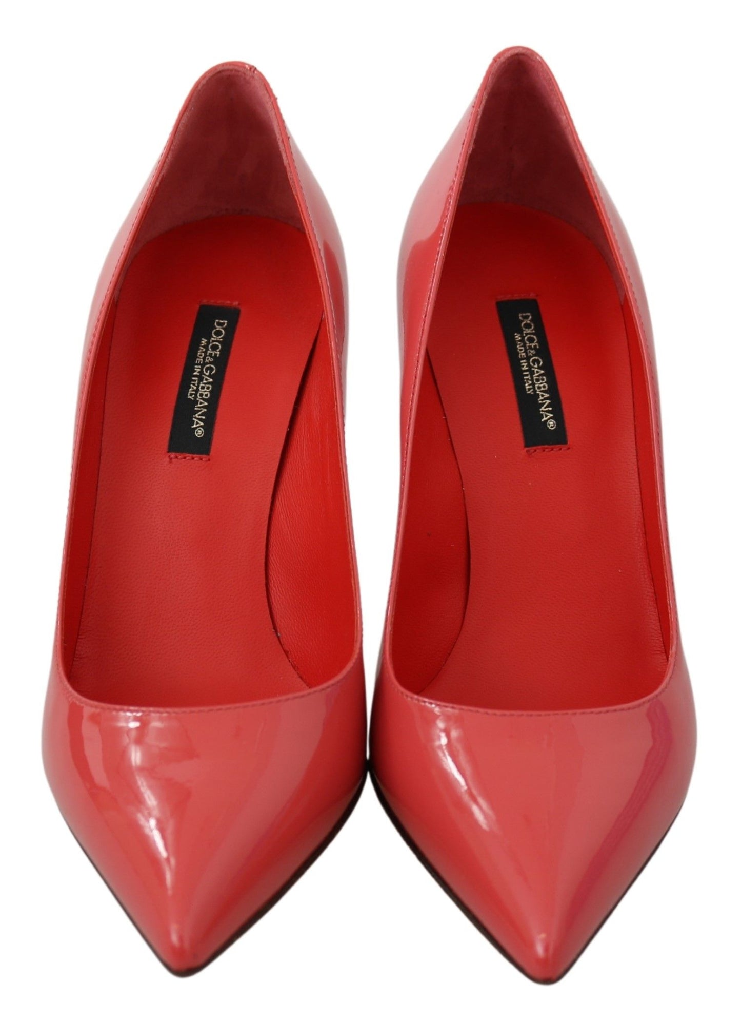 Dolce & Gabbana Dark Pink Patent Leather Heels Pumps