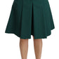 Dolce & Gabbana Elegant High Waist Knee Length Skirt