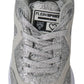 Plein Sport Chic Silver Runner Jasmines Sneakers